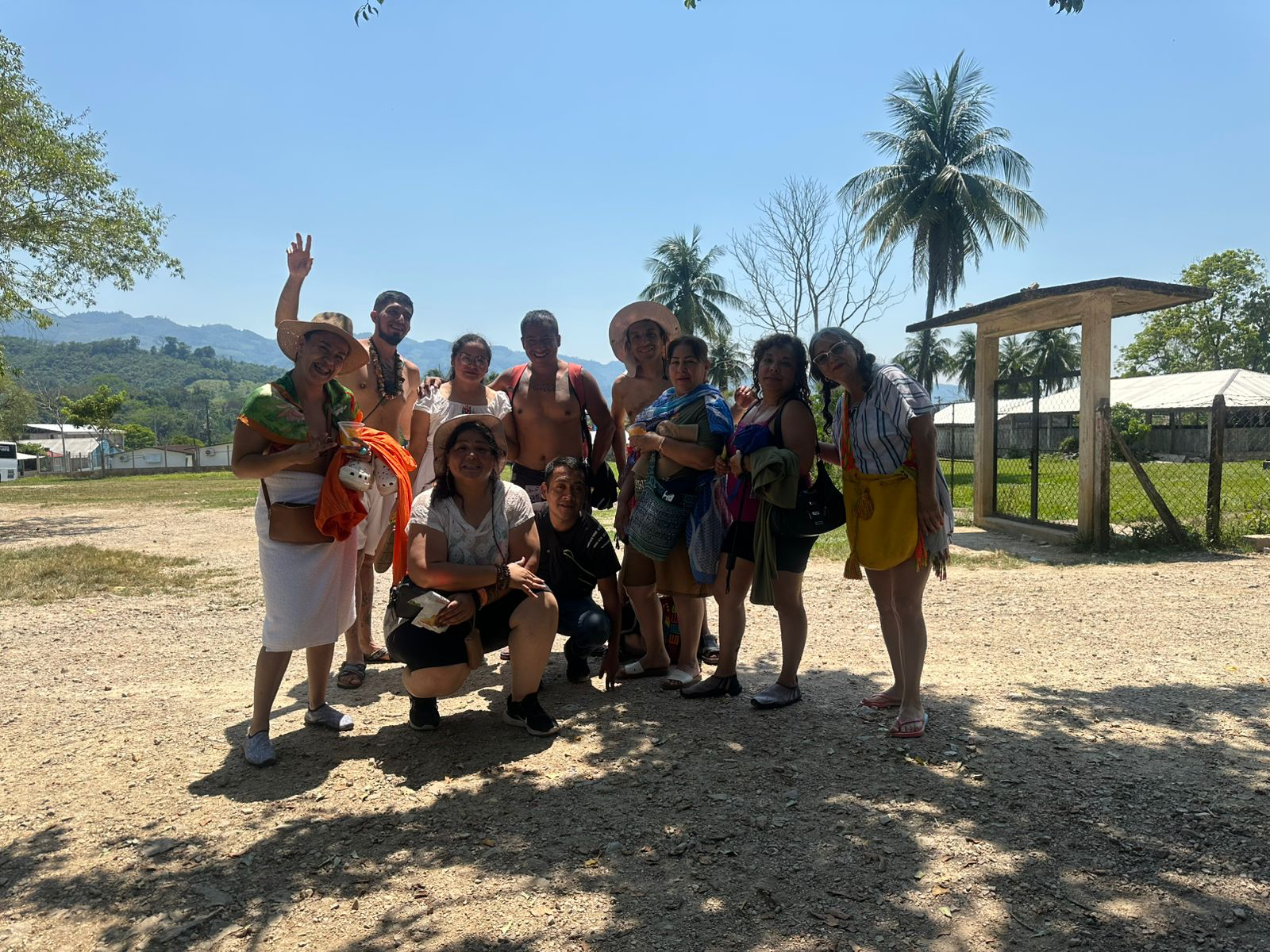 Recuerdos de viaje en grupo