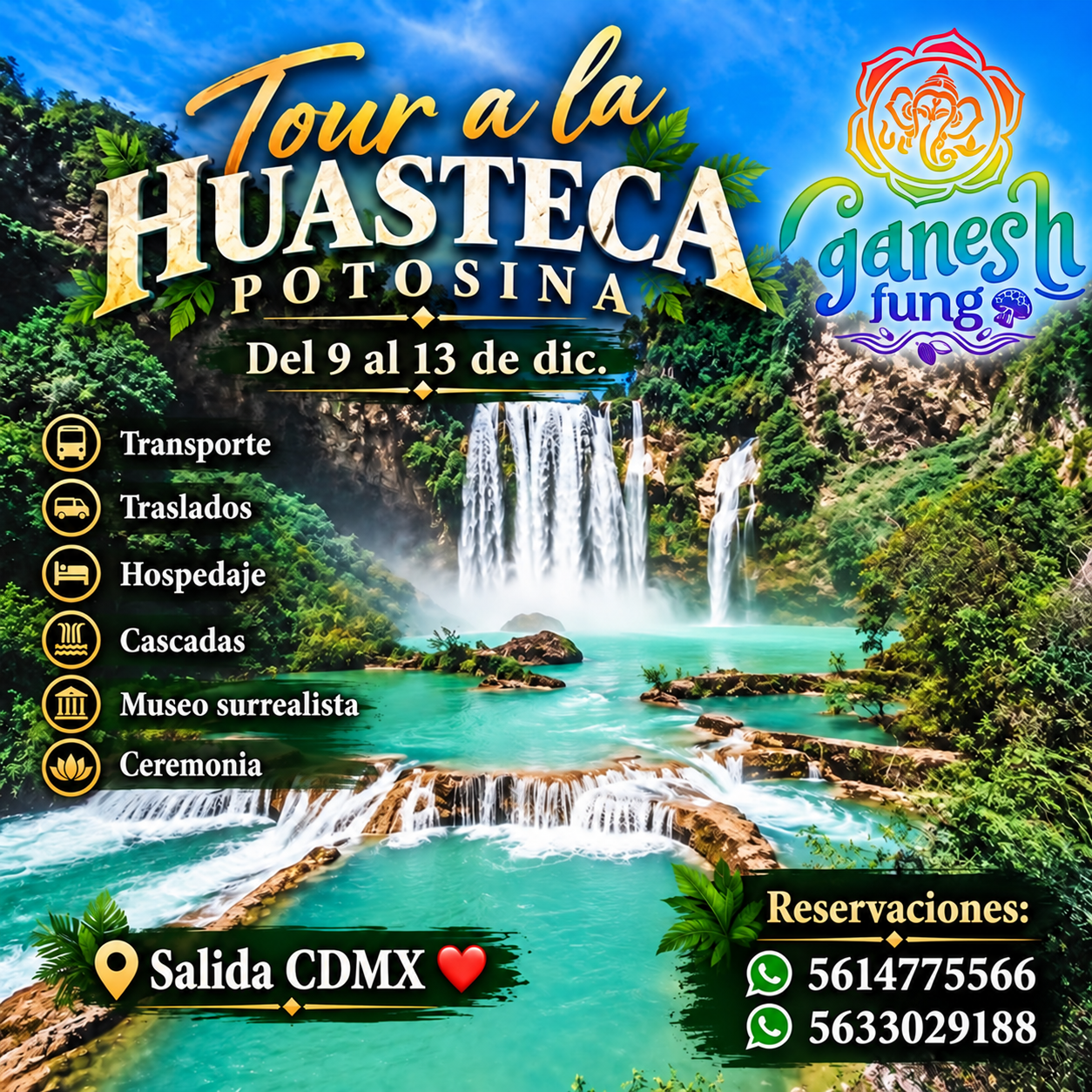 Tour a la Huasteca Potosina