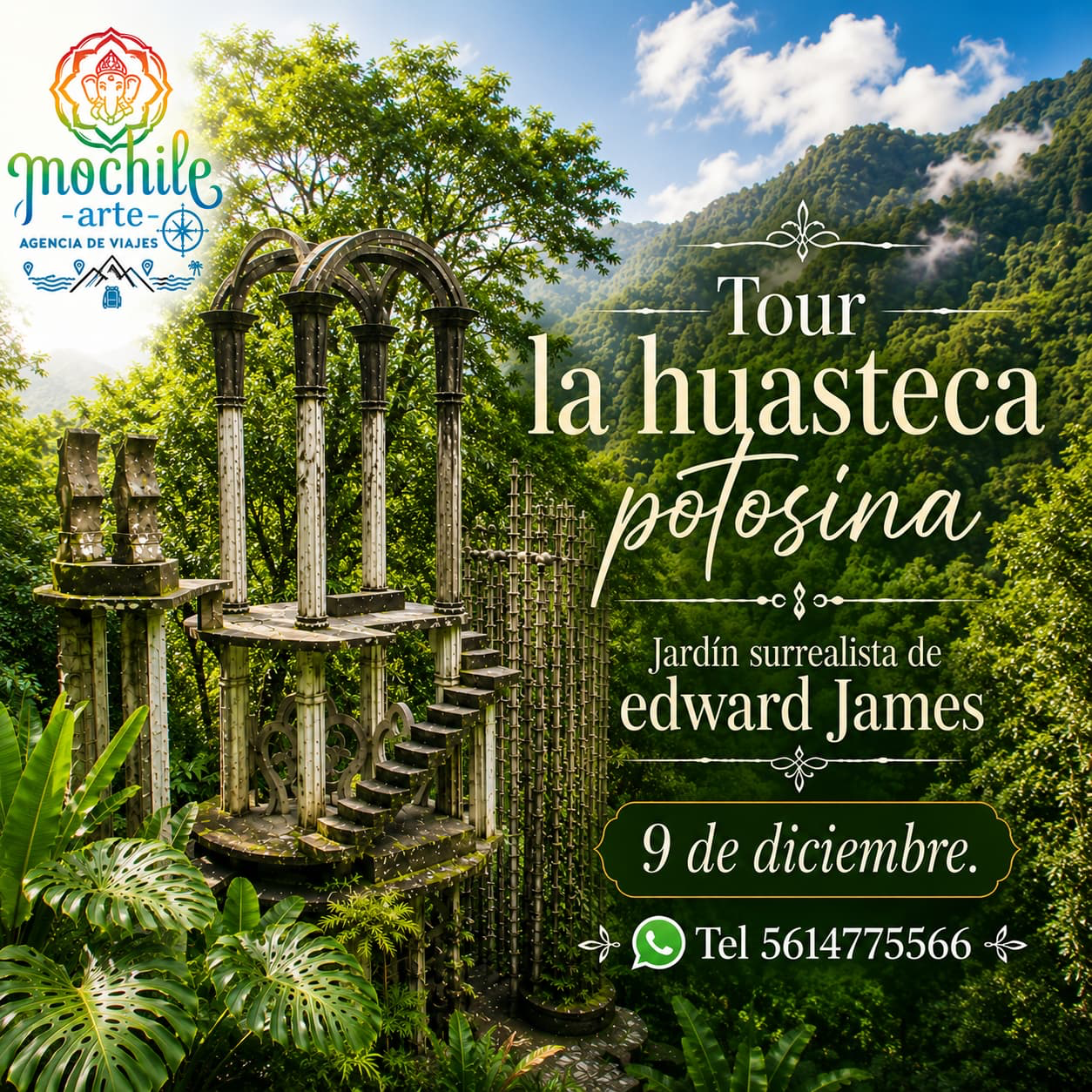 Jardín surrealista de Edward James
