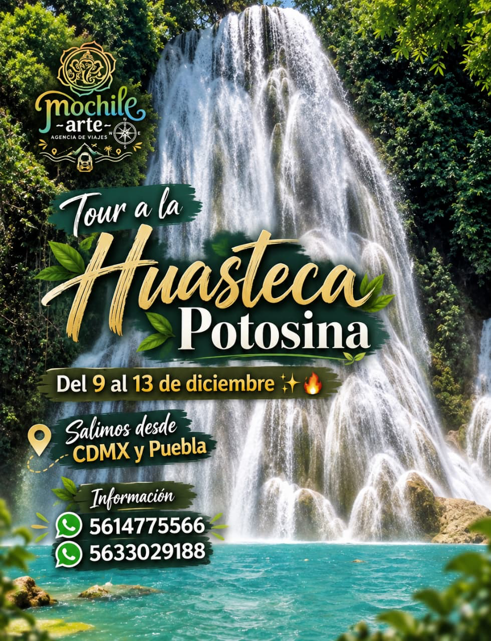 Huasteca Potosina · Salidas desde CDMX y Puebla