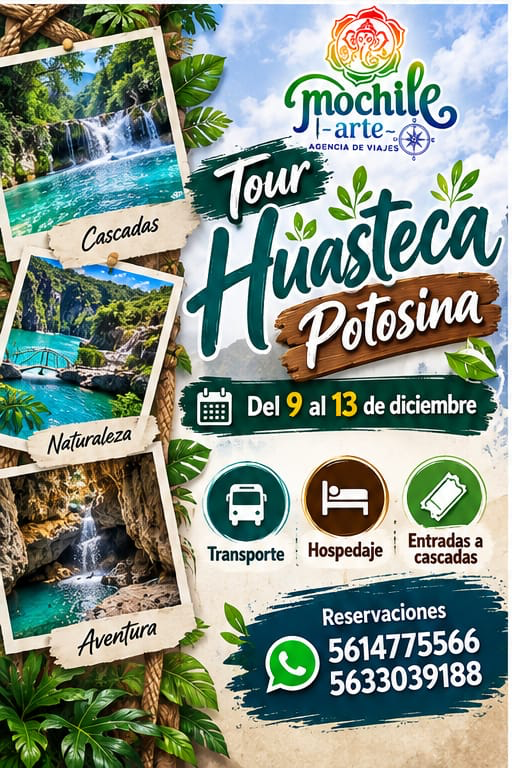 Huasteca Potosina · Transporte y hospedaje