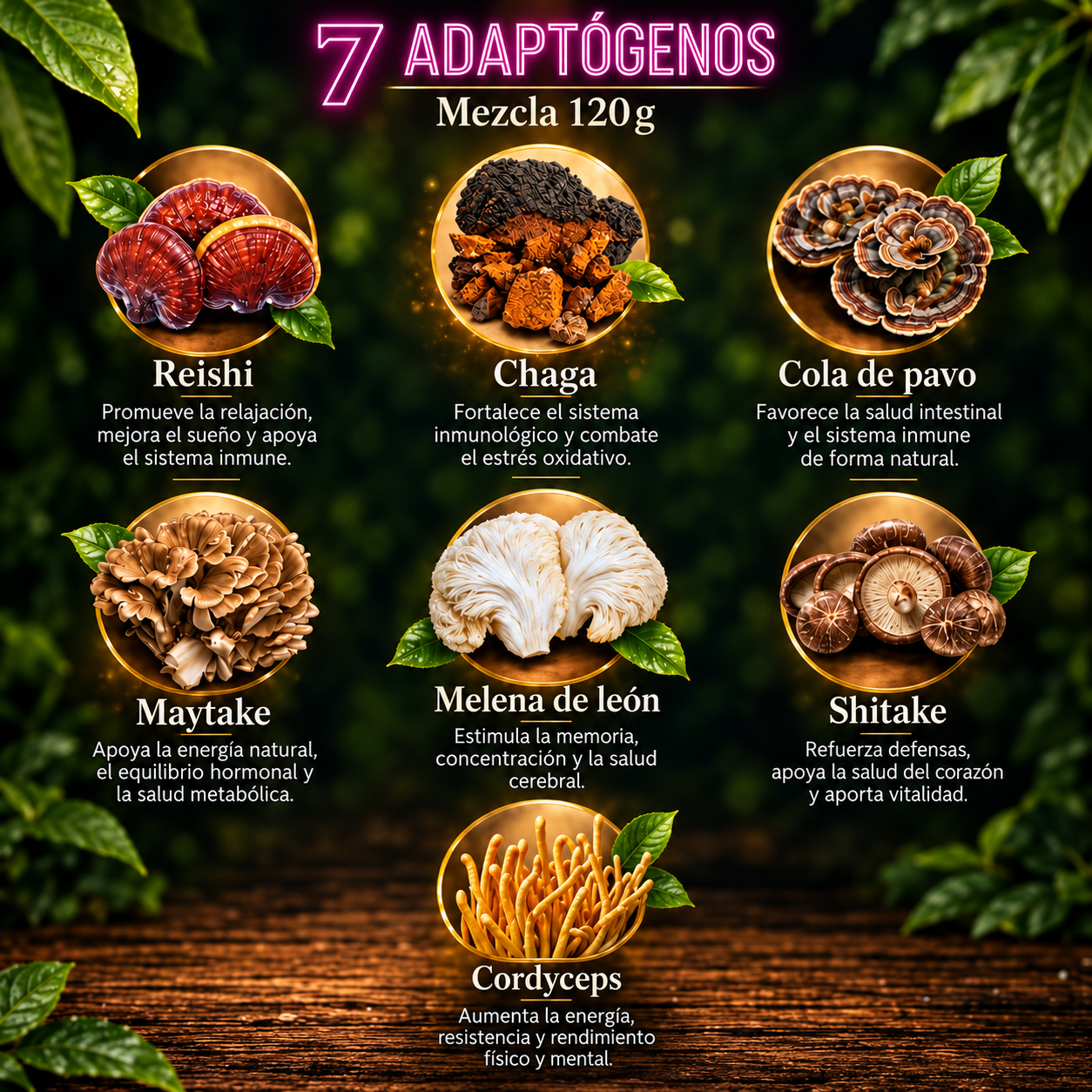 Tratamiento 7 adaptogenos